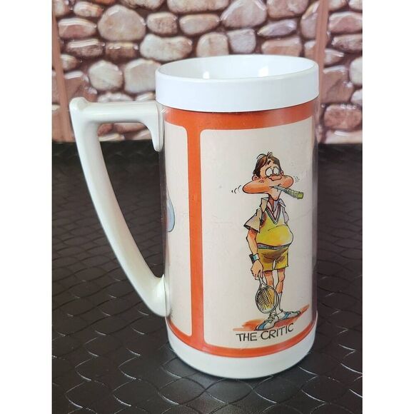 Vintage Thermo-Serv Retro Insulated Mugs #A28 - Picture 2 of 11